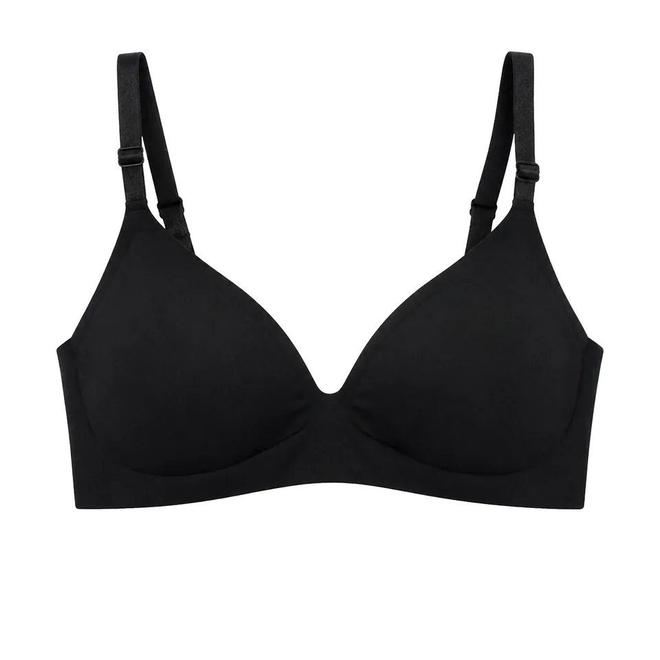 Stokomani Mode soutien-gorge microfibre coque noir