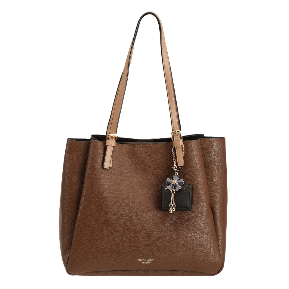 Stokomani Sac fourre-tout noir femme