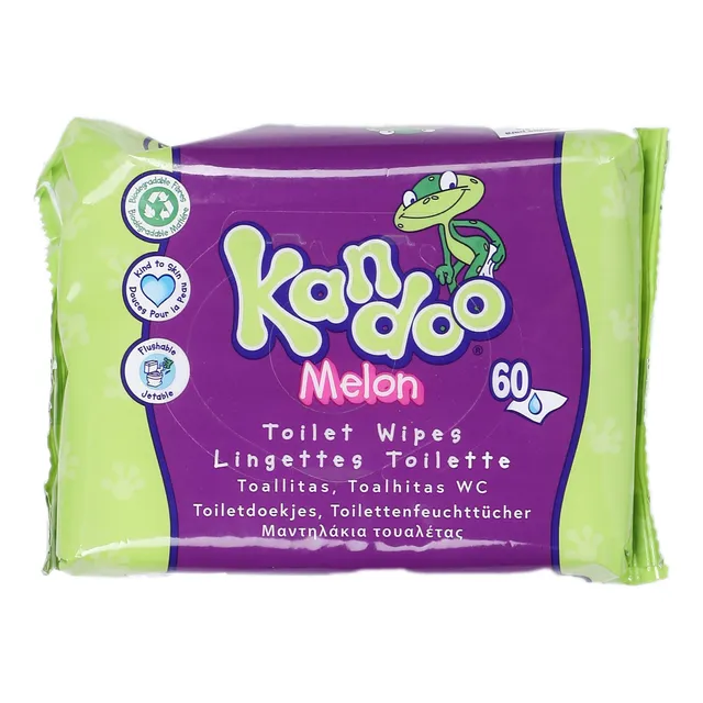 Stokomani lingettes toilette bébé melon x55 hygiène douce