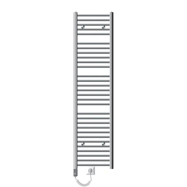 LuxeBath sèche-serviettes électrique chromé 400x1800 mm 900W