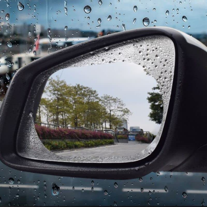 Shop-Story Rainproof Film Anti-Pluie Rétroviseur Transparent Lot 2