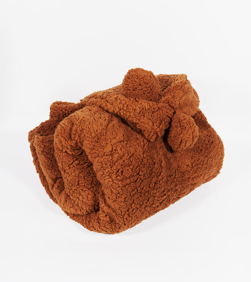 L'avant gardiste Cocooning plaid oreilles d'ours doux chaud