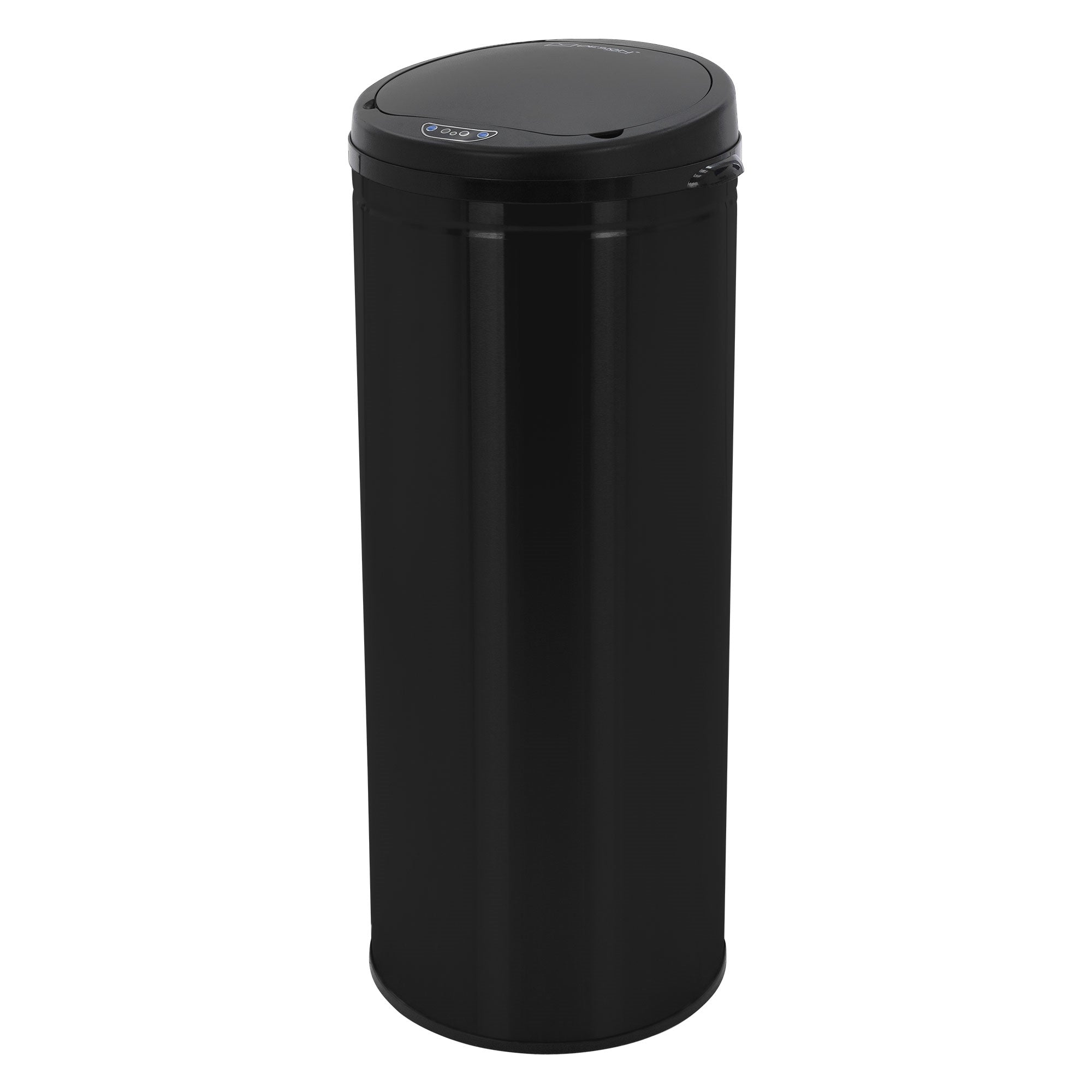 ML-Design poubelle capteur inox brossé argent 50 litres automatique