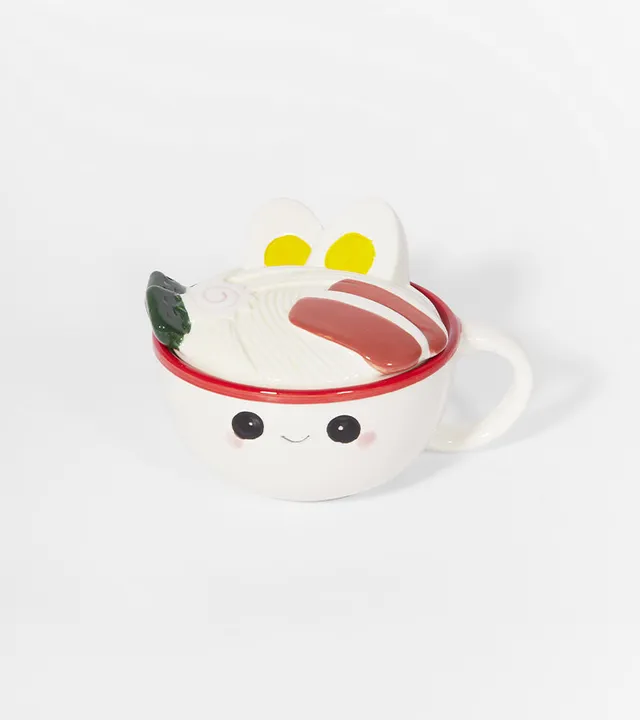 L'avant gardiste Vaisselle Mug ramen avec couvercle japon kawaii