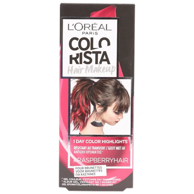 L'Oréal Colorista Coloration rose framboise cheveux
