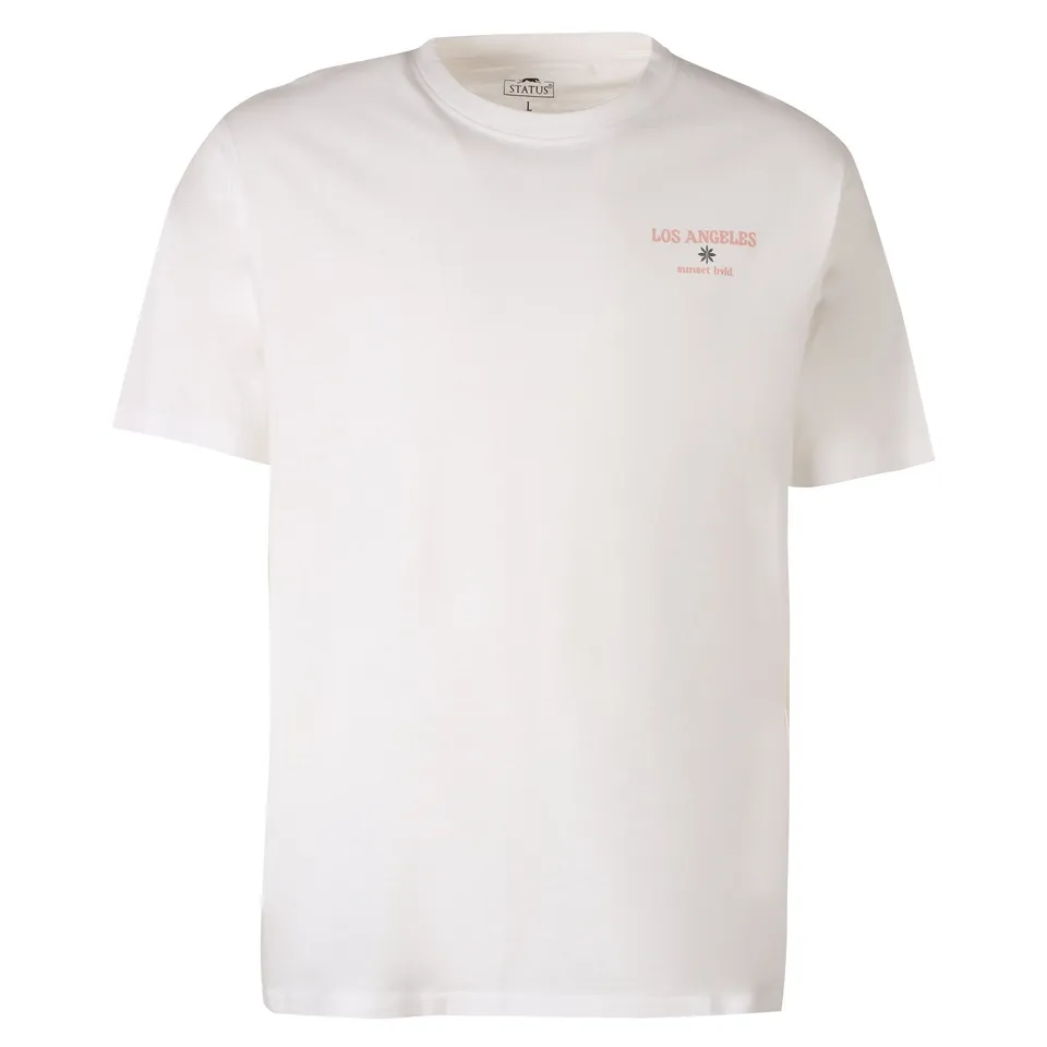 Stokomani Mode Tee-shirt print blanc homme L
