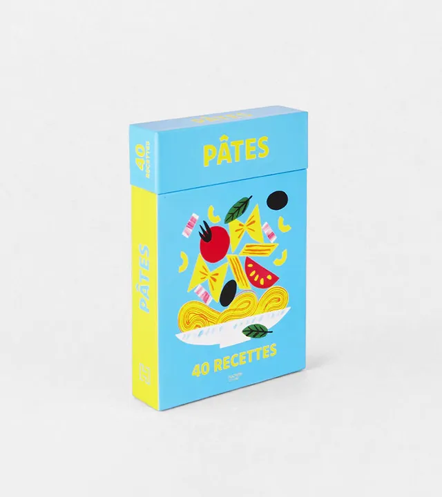 L'avant gardiste Livres & Papeterie coffret fiche pâtes cuisine