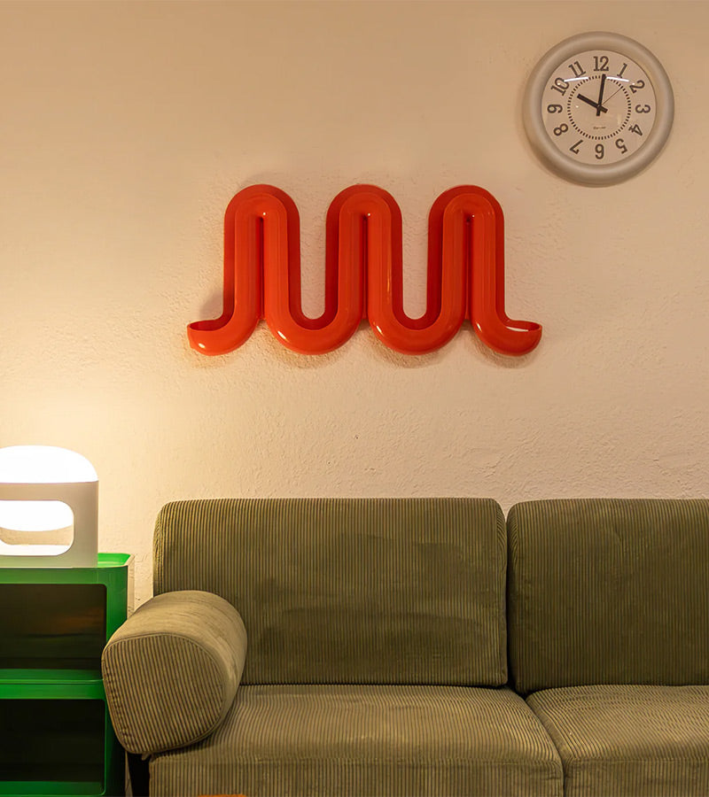 L'avant gardiste Design Swell porte-manteau multifonction orange