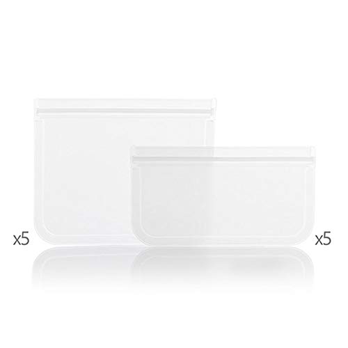 Shop-Story Maison Pack 10 sacs alimentaires lavables réutilisables