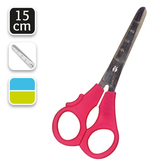 Safe Tool Enzo ciseaux 15 cm bouts ronds enfant