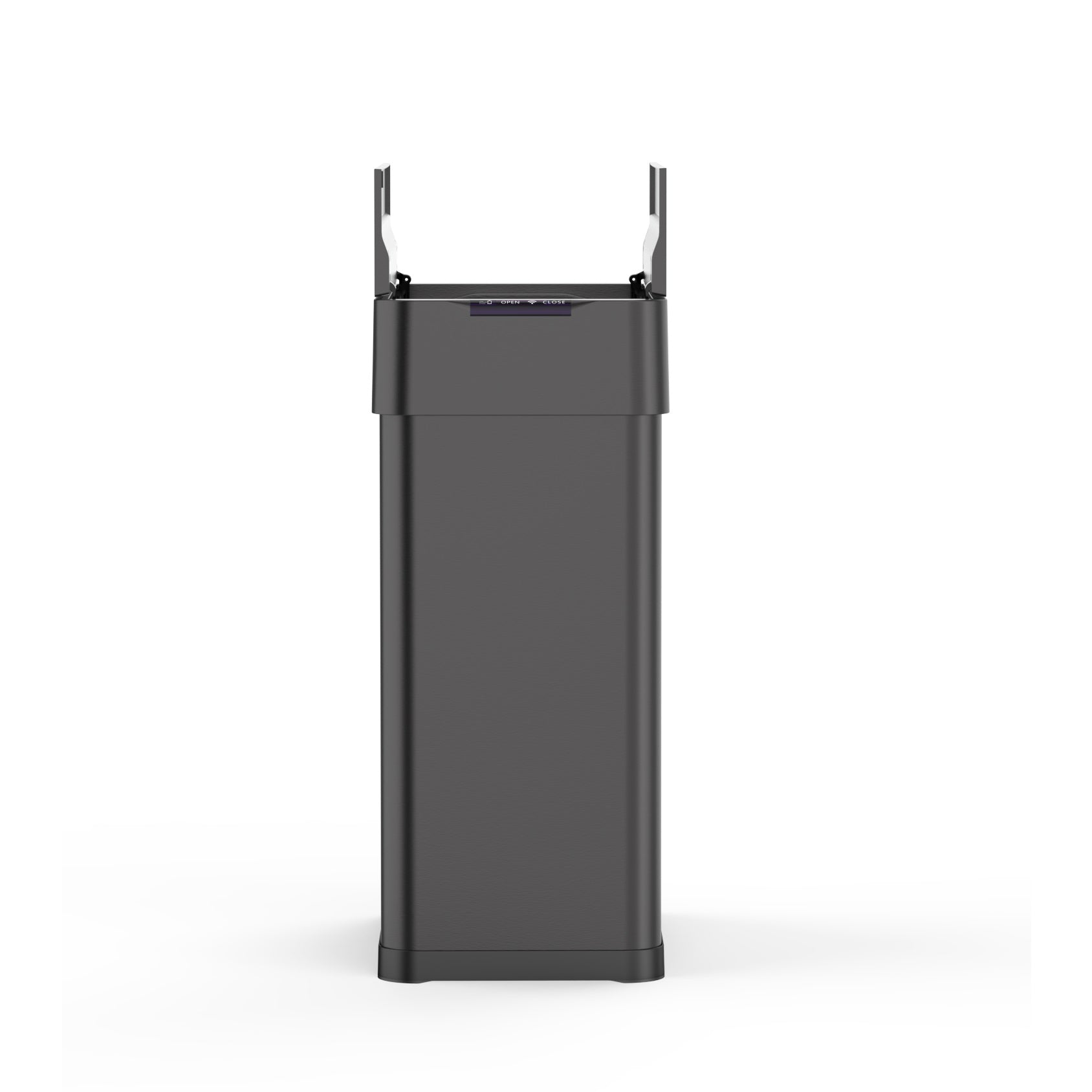 Red Deco Silverlake Black 60L poubelle papillon inox