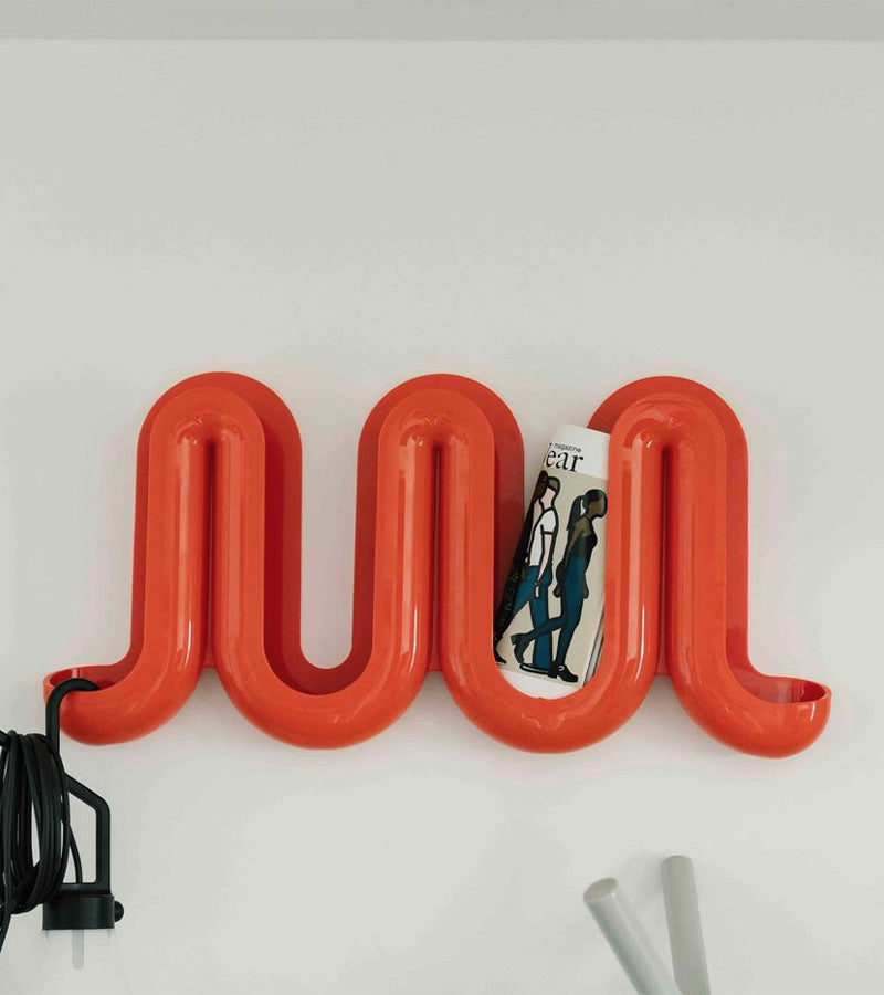 L'avant gardiste Design Swell porte-manteau multifonction orange