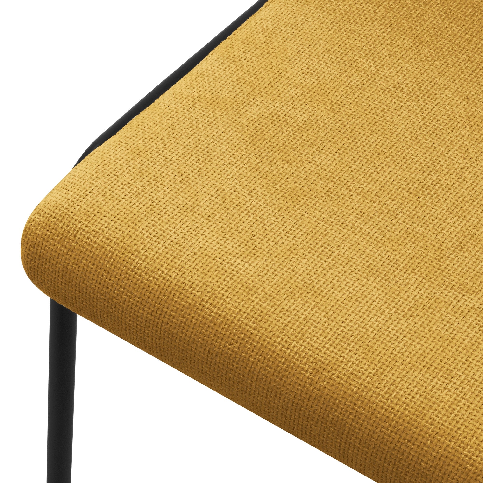 ECD Germany Möbel Lot 2 chaises moutarde Chaise salle à manger
