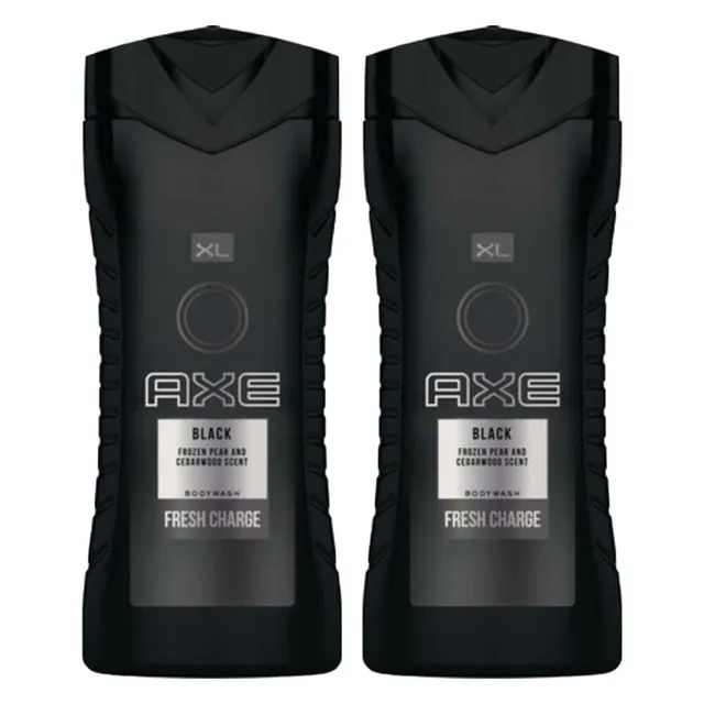 Axe Black gel douche homme lot de 2 hygiène