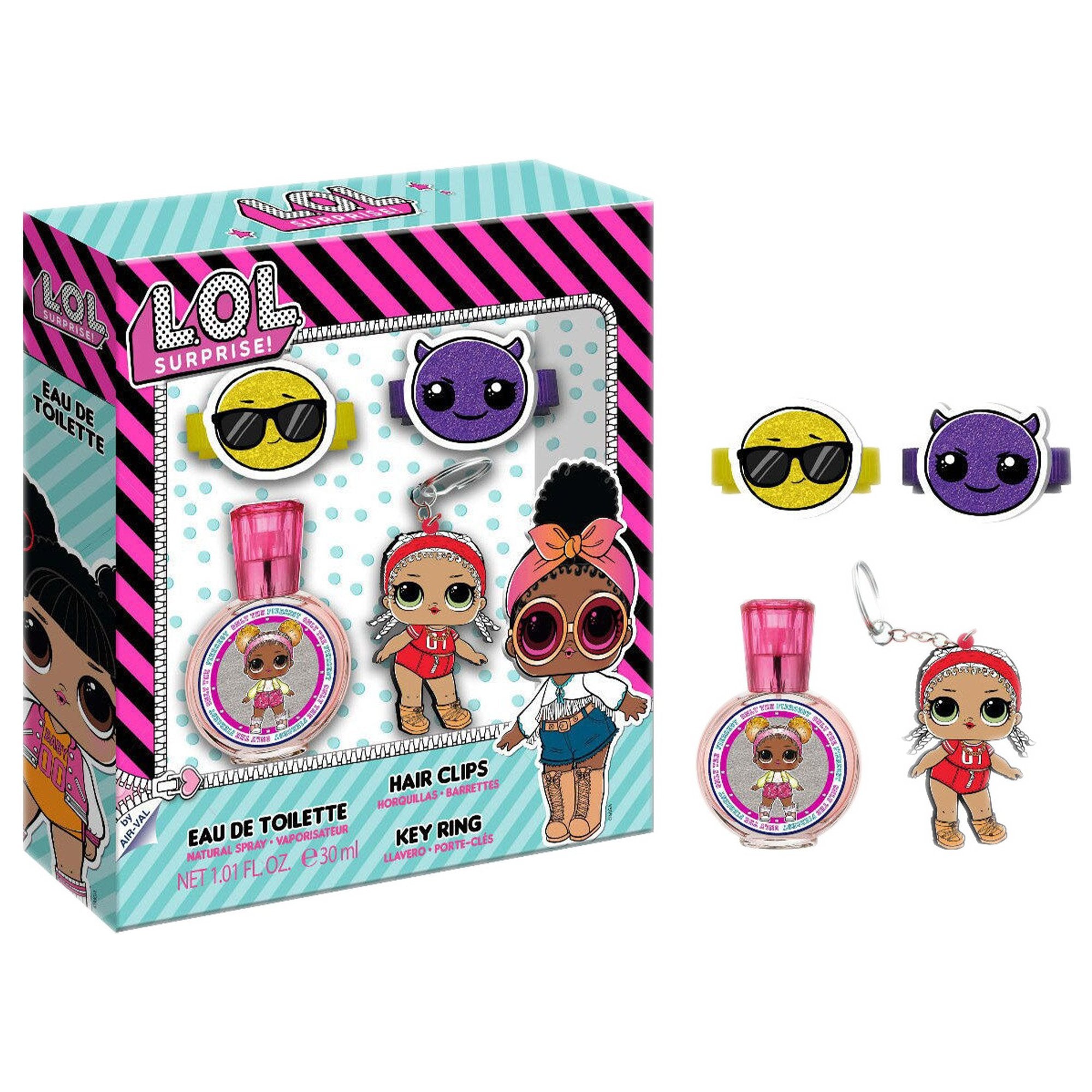 Stokomani Mode coffret EDT porte-clé 2 barrettes