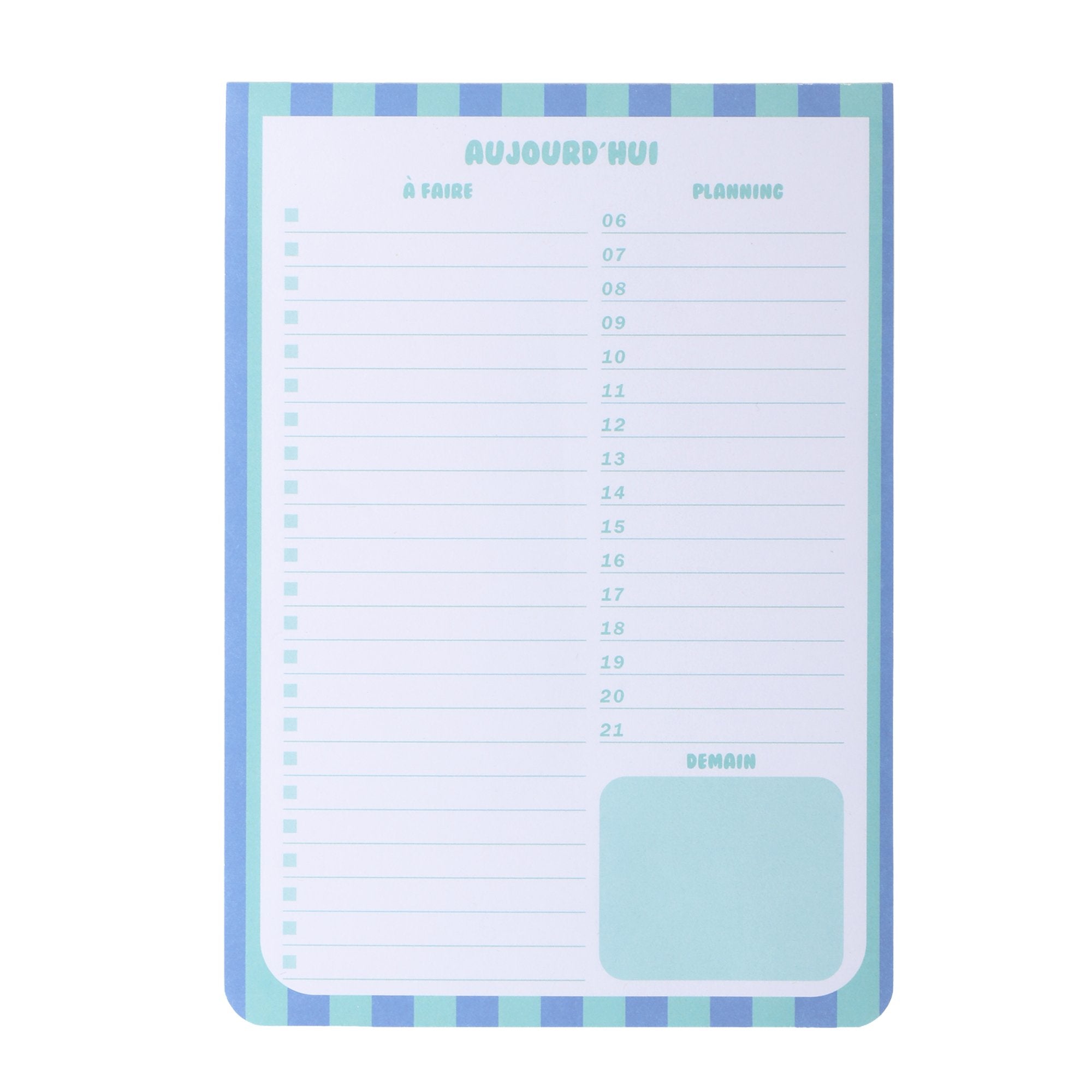 Stokomani Maison set organisateur 3 pièces carnet semainier