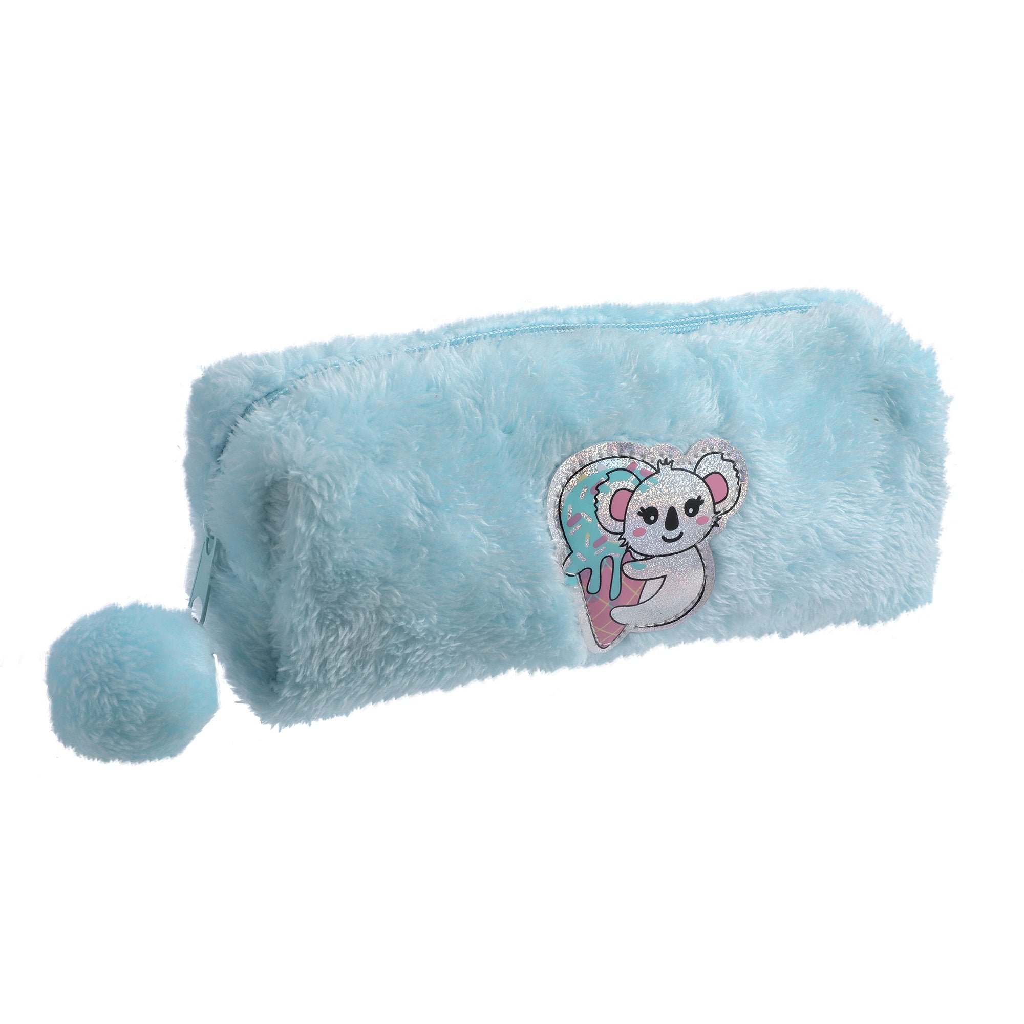 Stokomani Scolaire trousse fausse fourrure fluffy