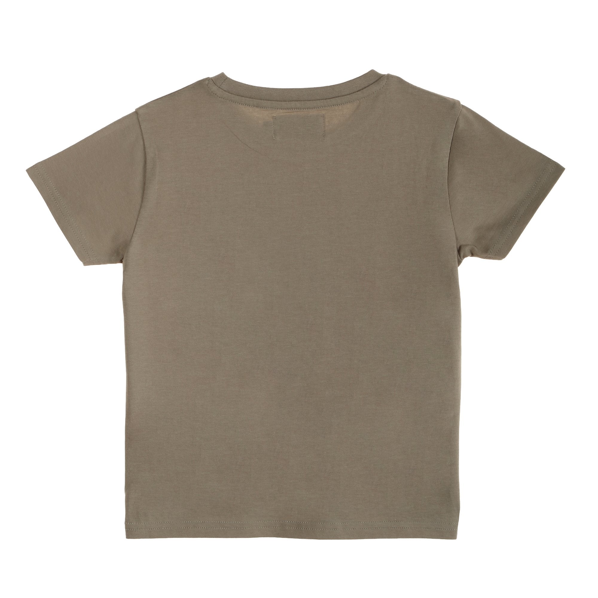 Stokomani Mode BASIC-ET-26 tee-shirt enfant kaki taille 03A
