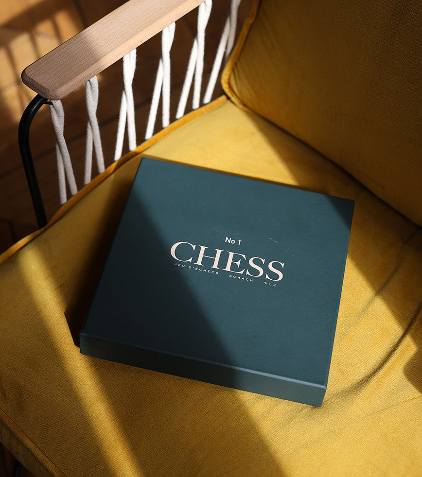 L'avant gardiste Fun & Jeux jeu d'échecs Printworks scandinave bois