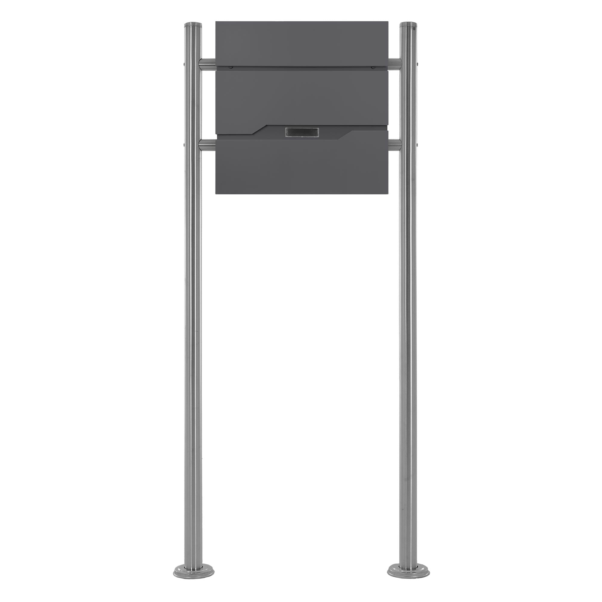 ML-Design boîte aux lettres 120 cm noir marbre modèle 23