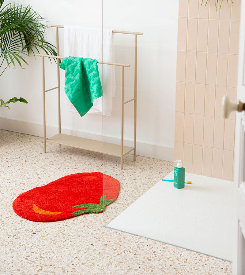L'avant gardiste Tapis Tomate tapis rouge cuisine