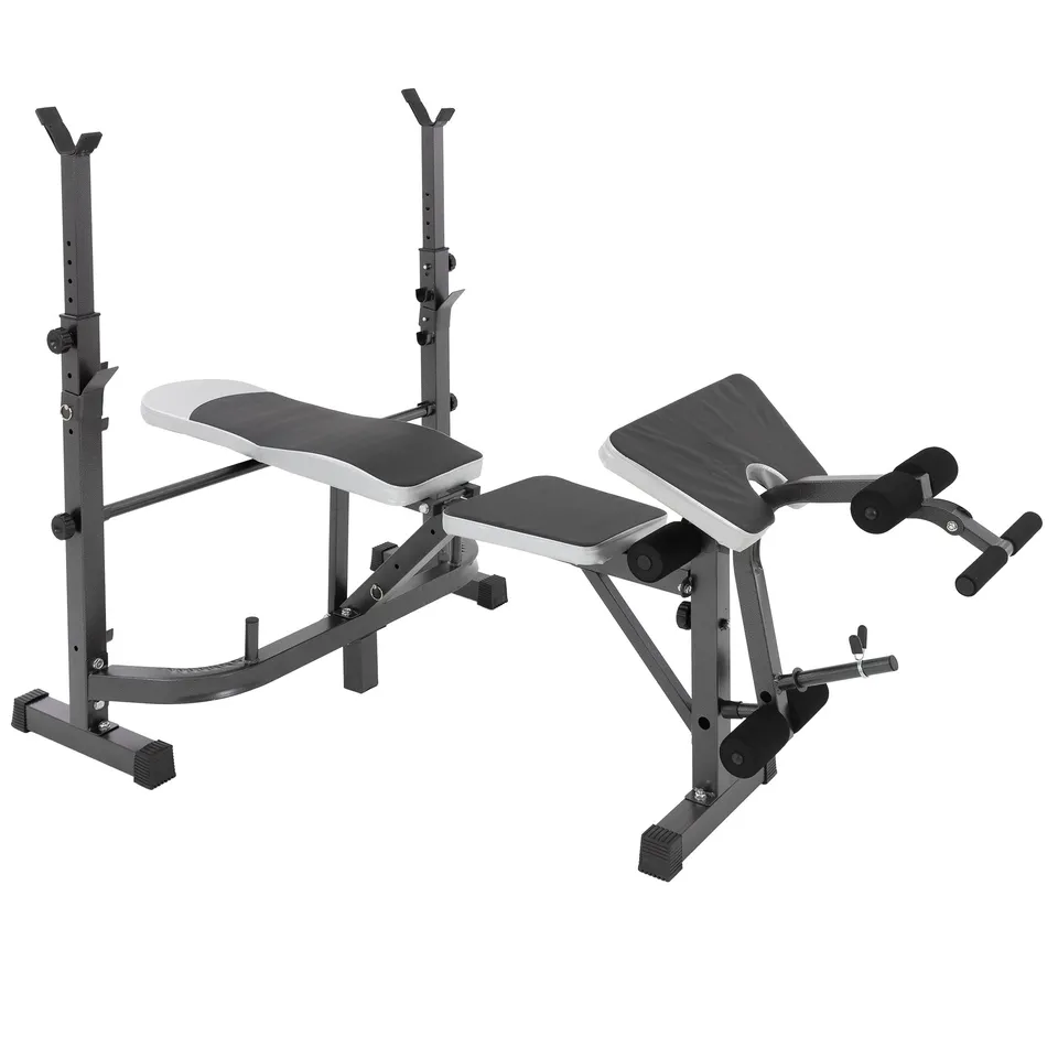 ECD Germany Sport Banc Musculation Multifonction 255kg Anthracite