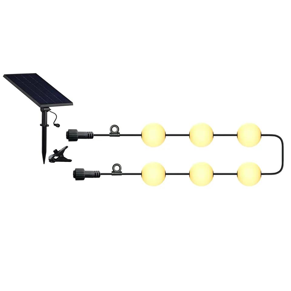 Red Deco Bolly Light Solar guirlande solaire 6 boules 5,5m
