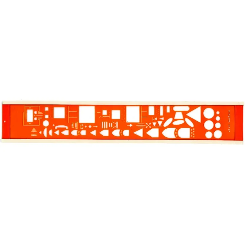 Safe Tool Fournitures de bureau symboles logiques N°37 gabarit
