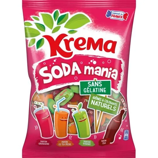 Krema Sodamania sachet confiseries Halloween