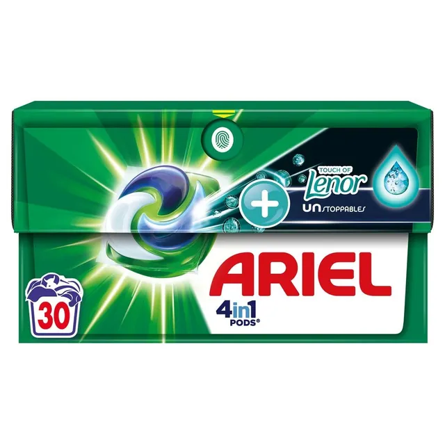 Lenor Unstoppables Capsules lessive 4 en 1 x30 frais