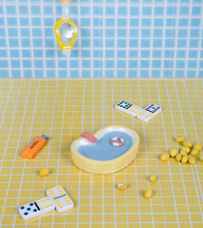 L'avant gardiste Lifestyle & Fun Cendrier piscine cendrier déco