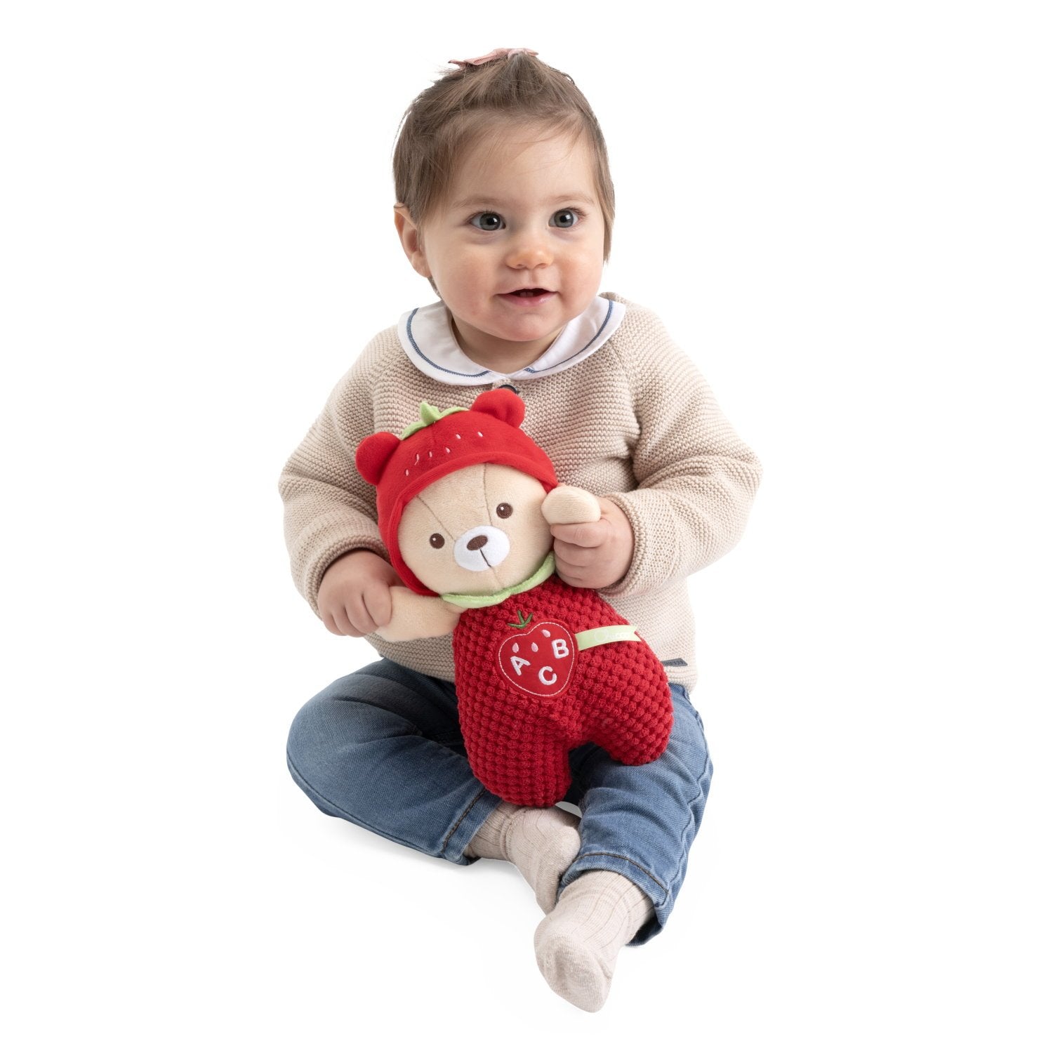 Berry ourson peluche bilingue chansons bébé