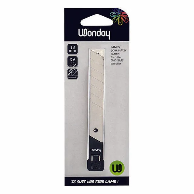 Safe Tool Bricolage Recharge automatique 6 lames cutter