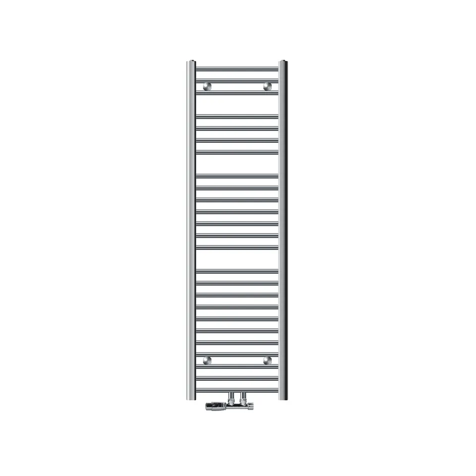 ECD Germany LuxeBath sèche-serviettes chrome 400x1500 + robinets