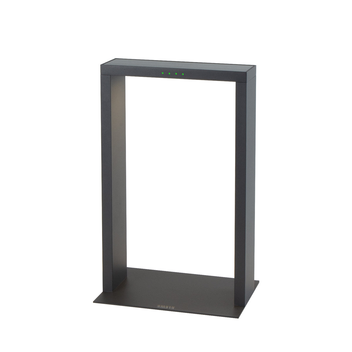 Red Deco Axis Mini H40cm borne solaire alu noir 3000K