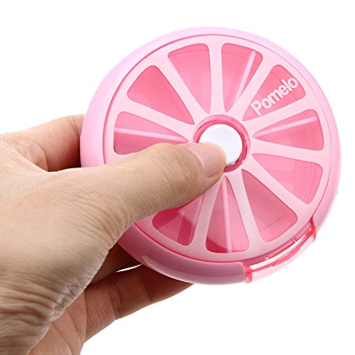 Shop-Story pilulier hebdomadaire pamplemousse rose 7 jours