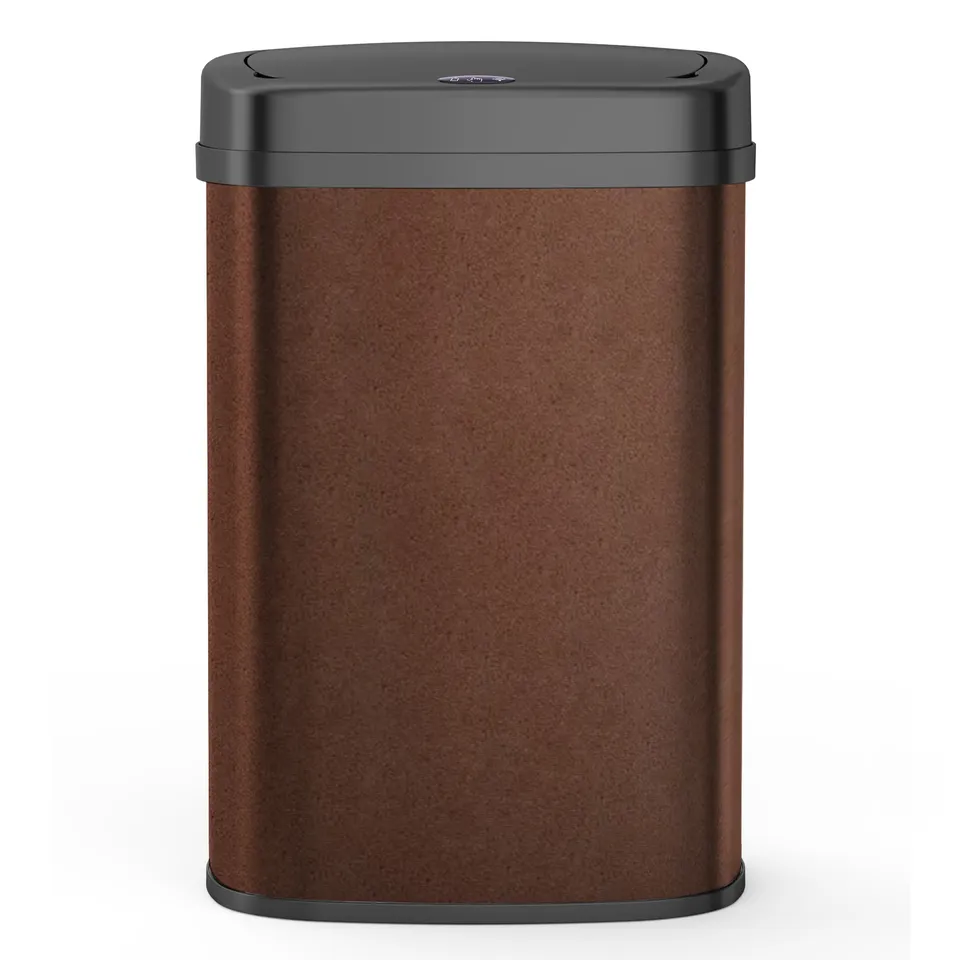Red Deco Majestic 58L poubelle automatique corten marron