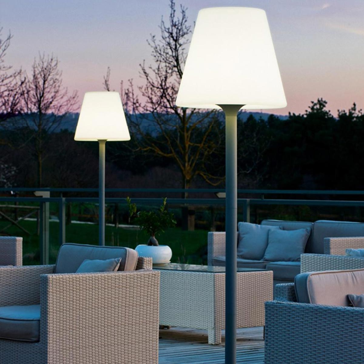 Red Deco Standy H180 lampadaire filaire E27 blanc froid