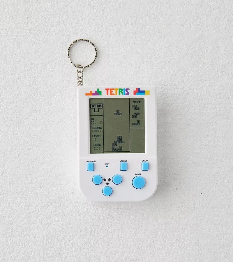 L'avant gardiste Lifestyle & Fun Porte-clés Tetris rétro geek