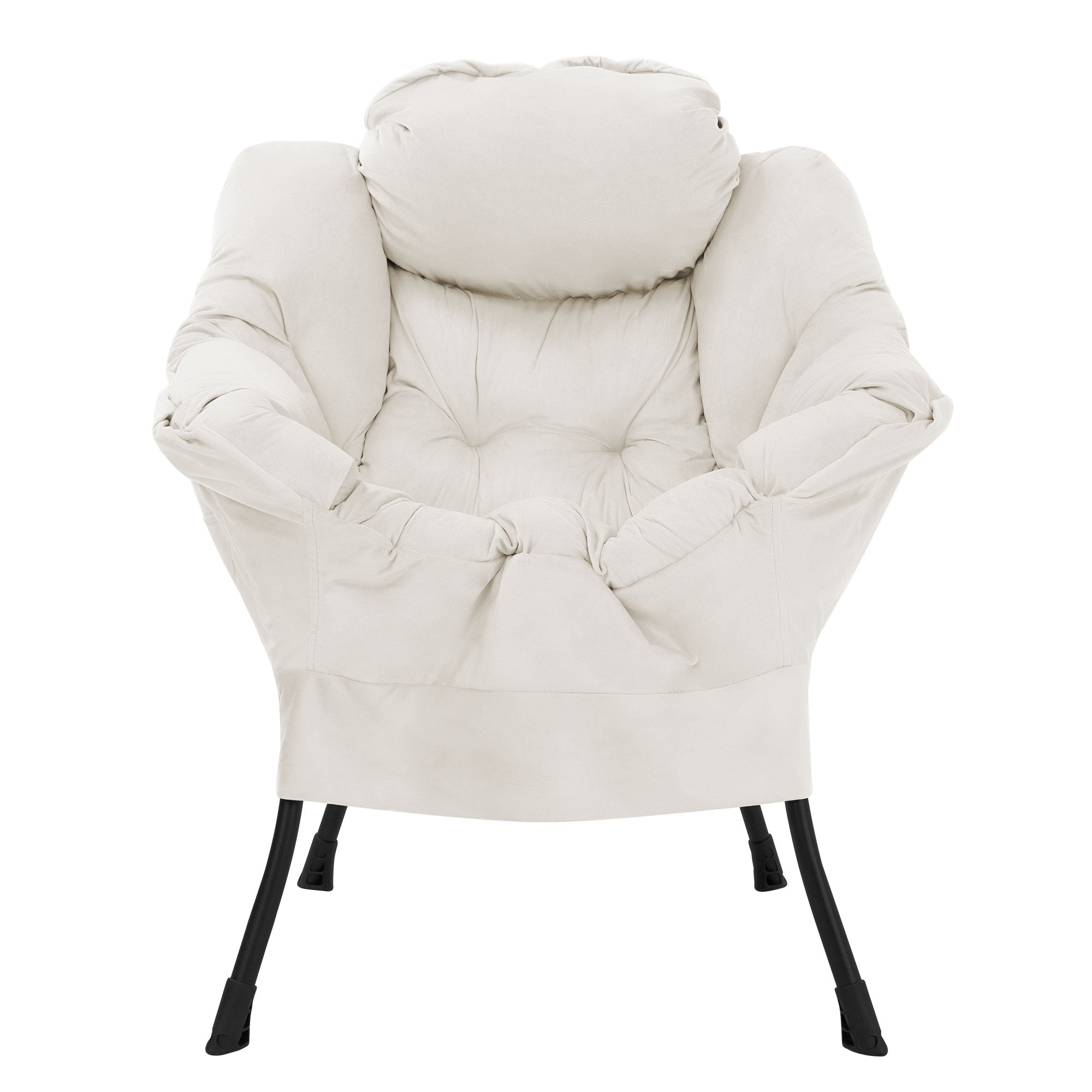 ECD Germany Möbel Fauteuil relax anthracite accoudoirs