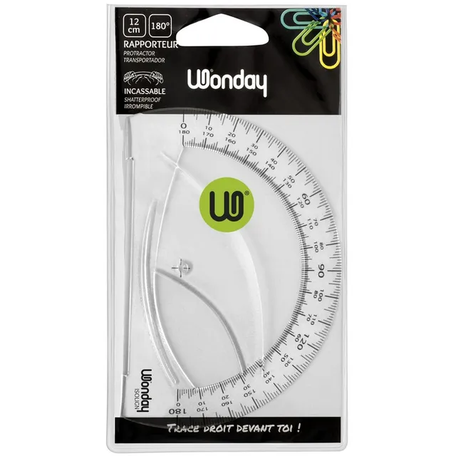 Safe Tool ISOLIGN rapporteur 180° 12 cm plastique