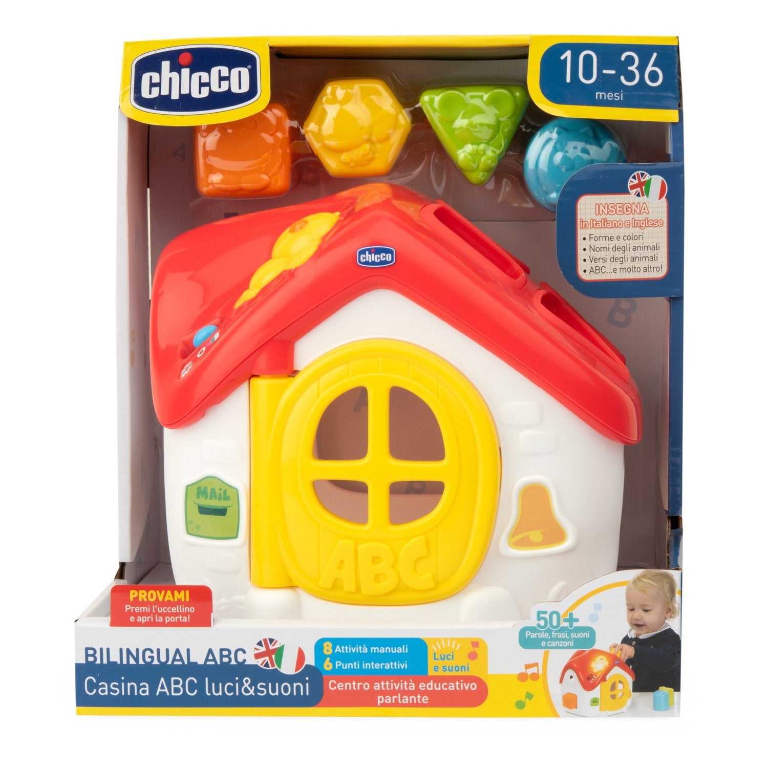 Stokomani maison boîte à formes bilingue jouet éveil bébé