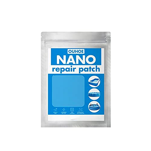 Shop-Story Super Nano patch réparation transparent 10 pcs 6x6 cm