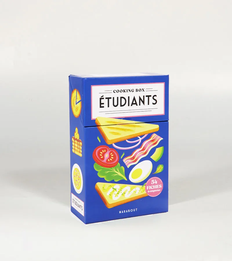 L'avant gardiste Cooking box Étudiants fiches recettes