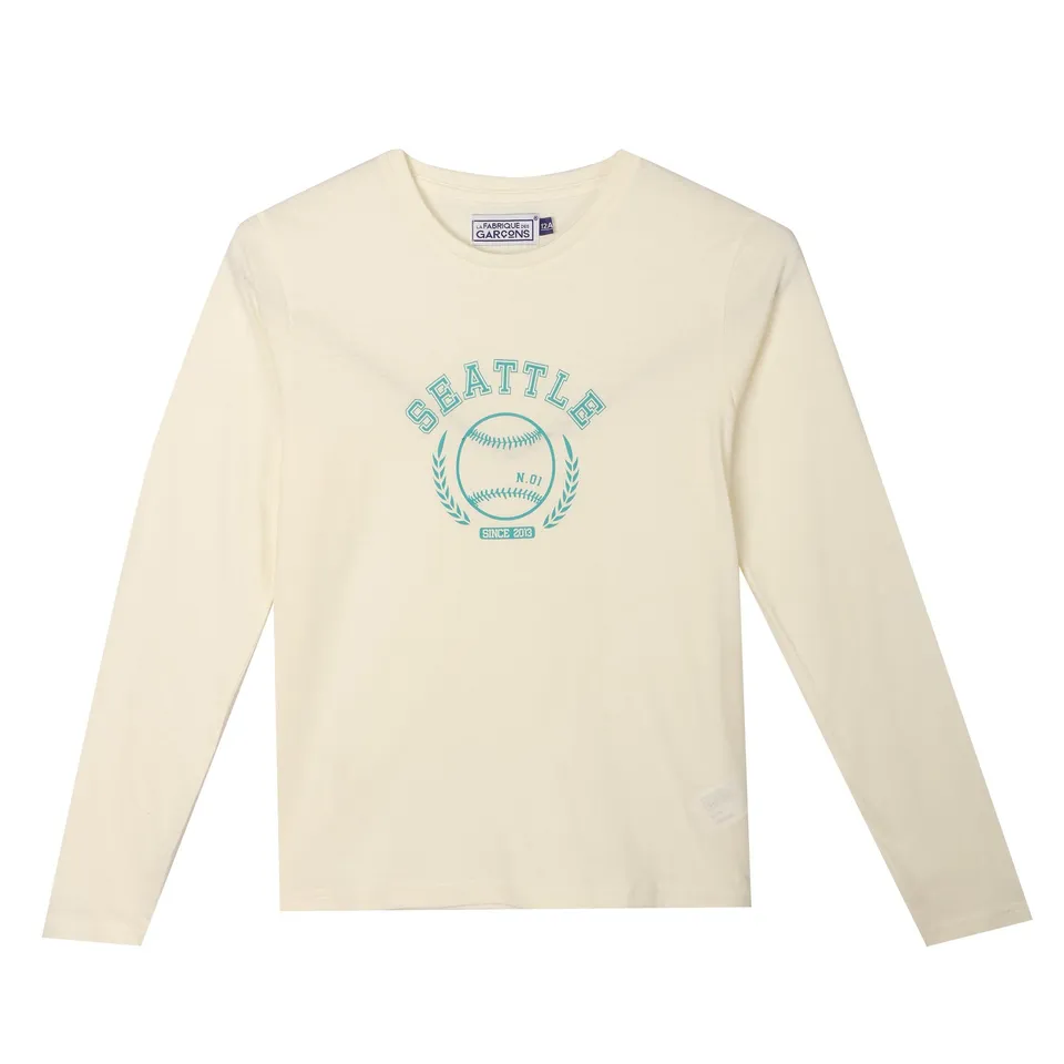 Stokomani Mode tee-shirt blanc enfant 04A coton