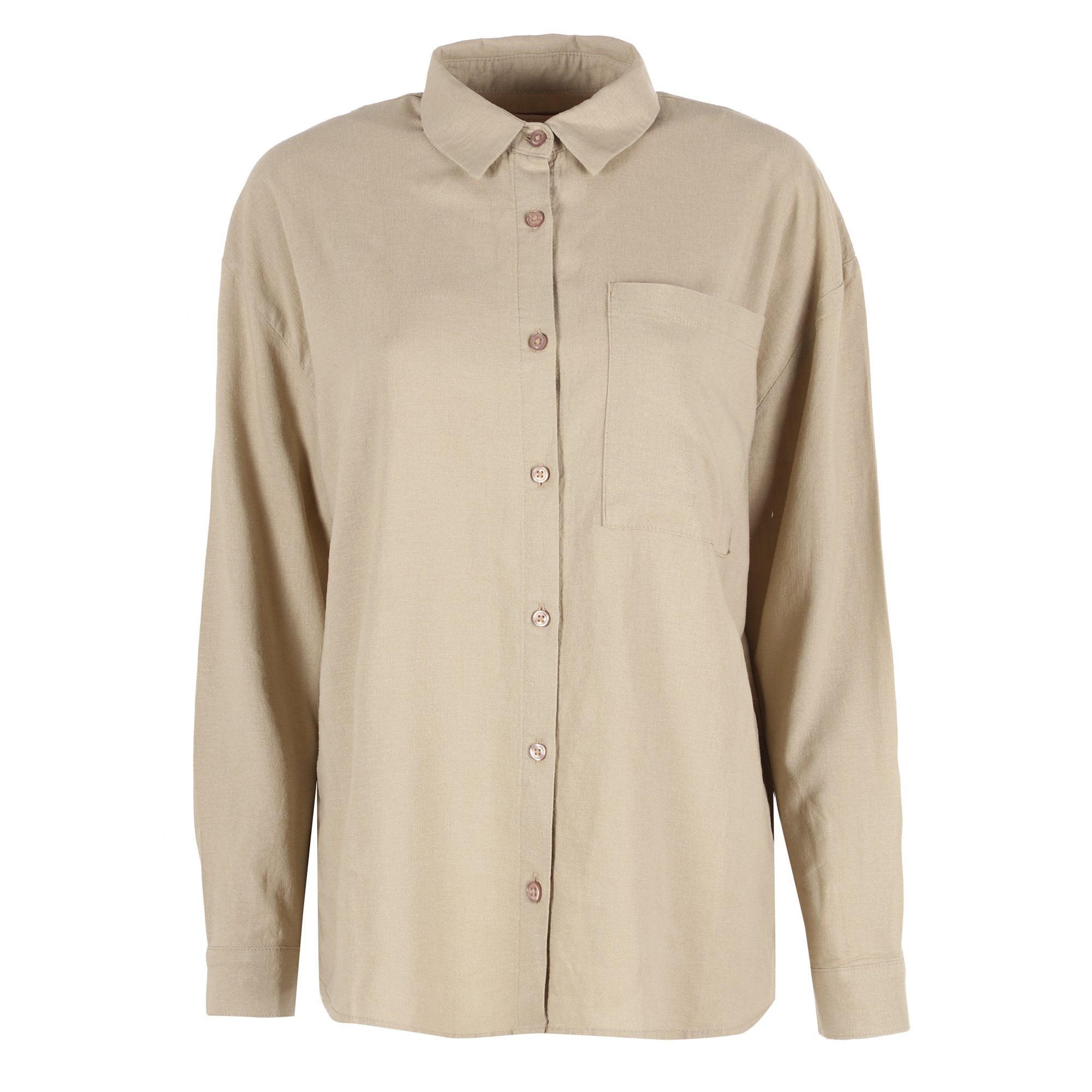 Stokomani Mode Chemise longue beige taille 40