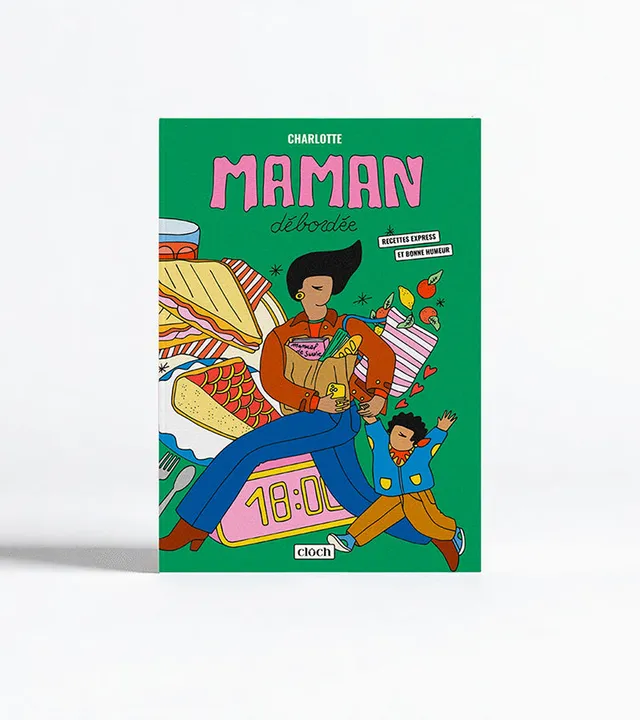 L'avant gardiste Livres & Papeterie Maman débordée livre cuisine