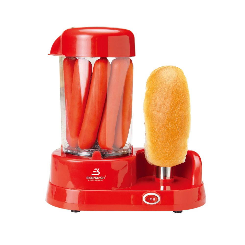 Stokomani machine à hot-dog rouge cuiseur saucisses pain
