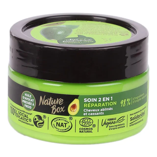 Stokomani Beauté Masque réparation huile d'avocat cheveux