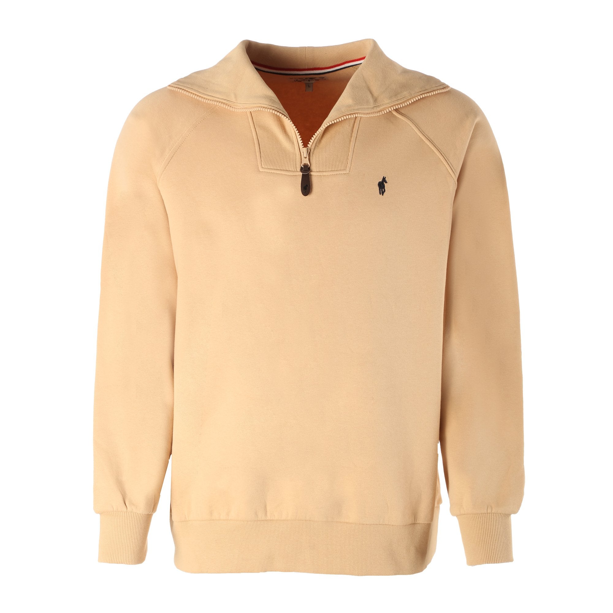 Stokomani Mode Sweat col camionneur beige homme taille L